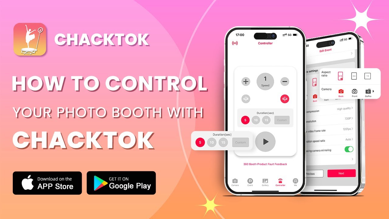 Official video thumbnail for How to Control Your Photo Booth with ChackTok.