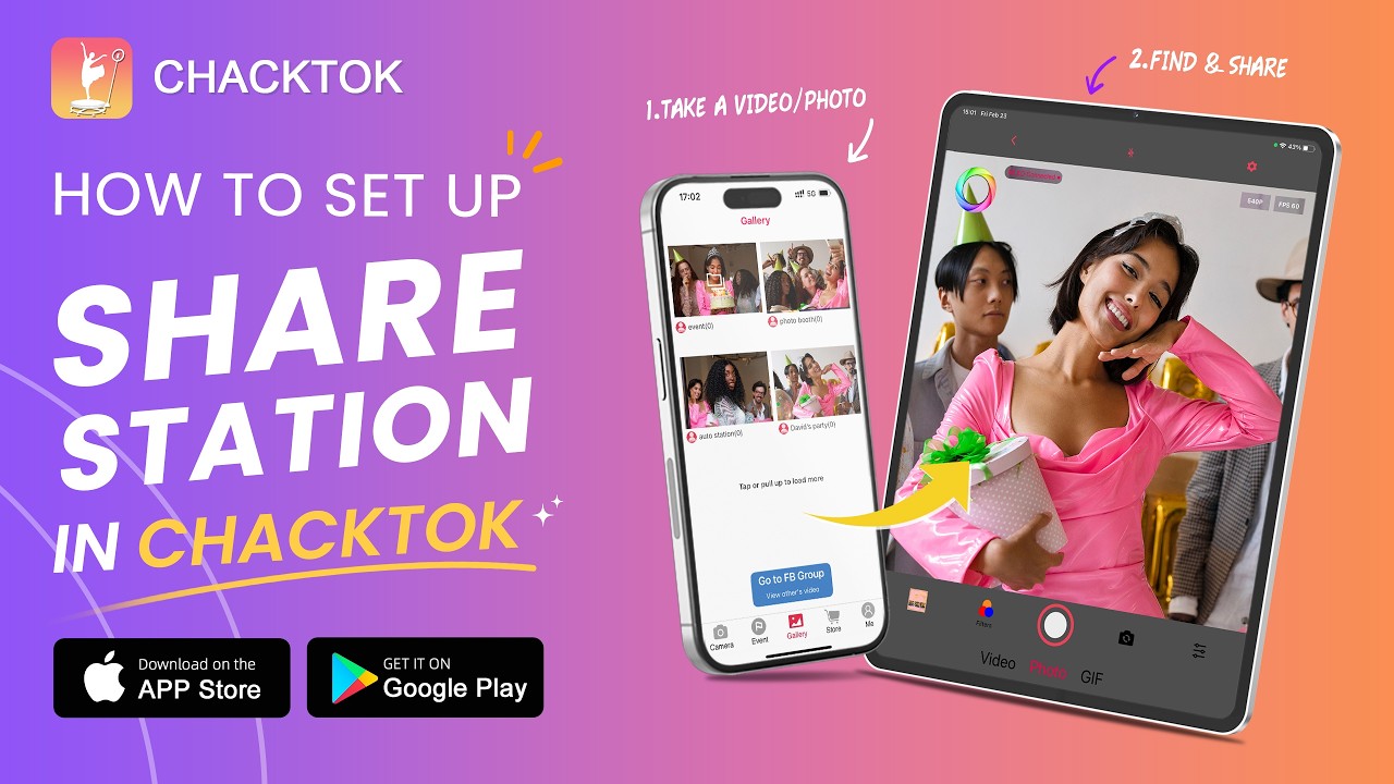 Official video thumbnail for How to Set Up Share Station in ChackTok.